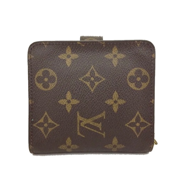 ❌SOLD❌Auth Vintage LV Compact Wallet - Picture 2 of 9